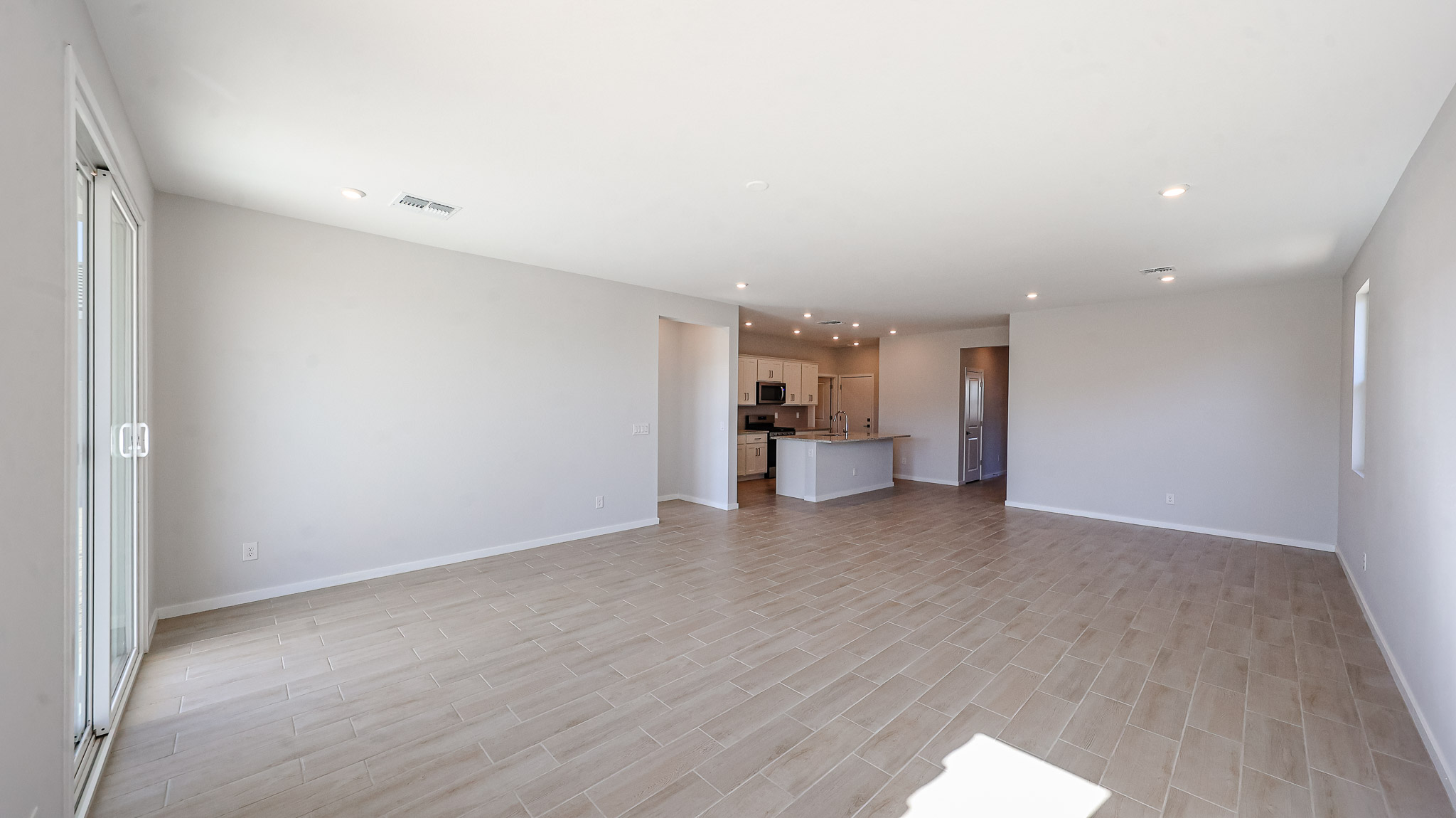 A large empty room.