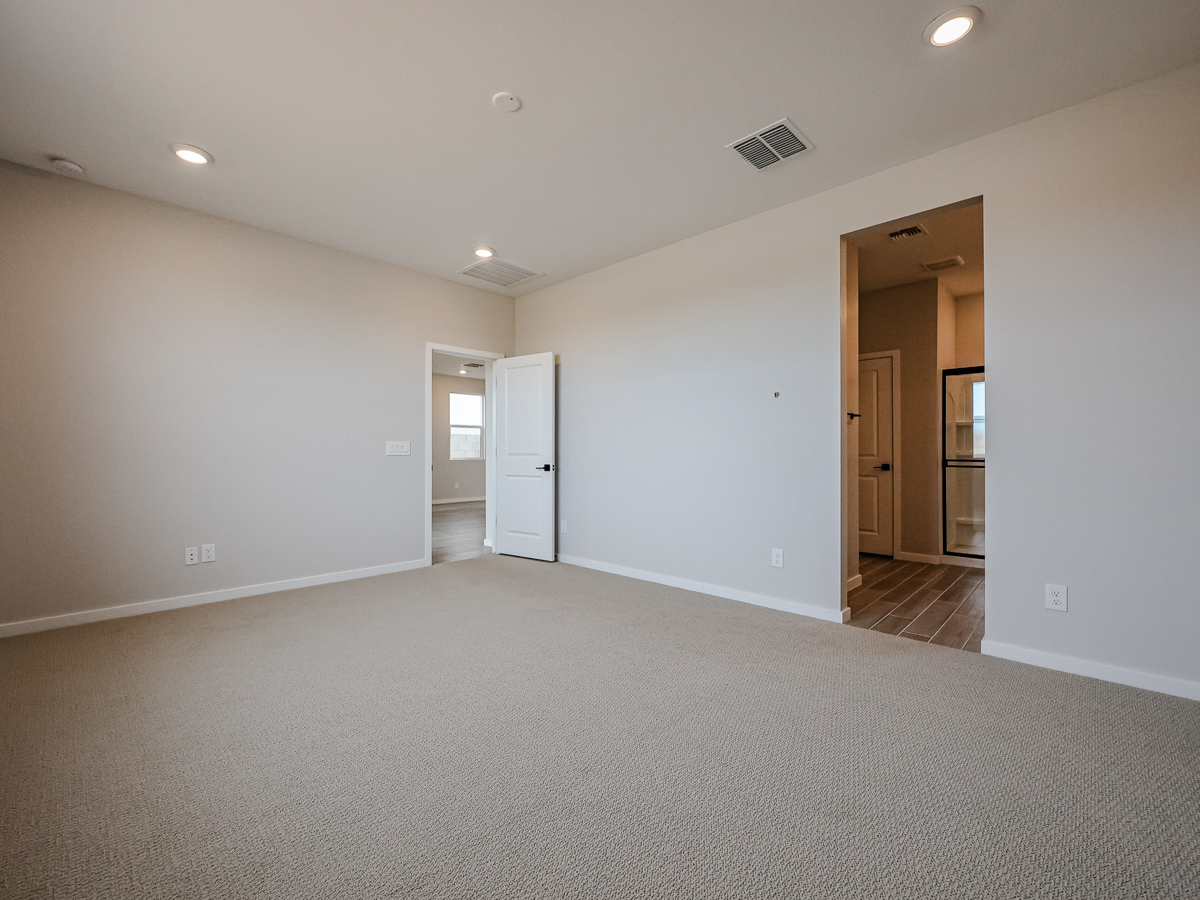 A room with white walls.