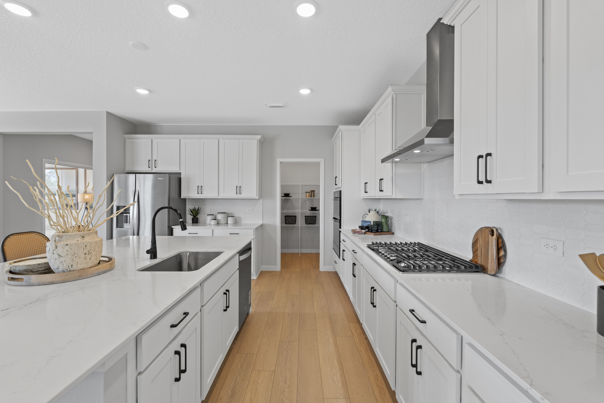 Kenai Model Home Chef's Kitchen at Reserve East in Flagler Beach