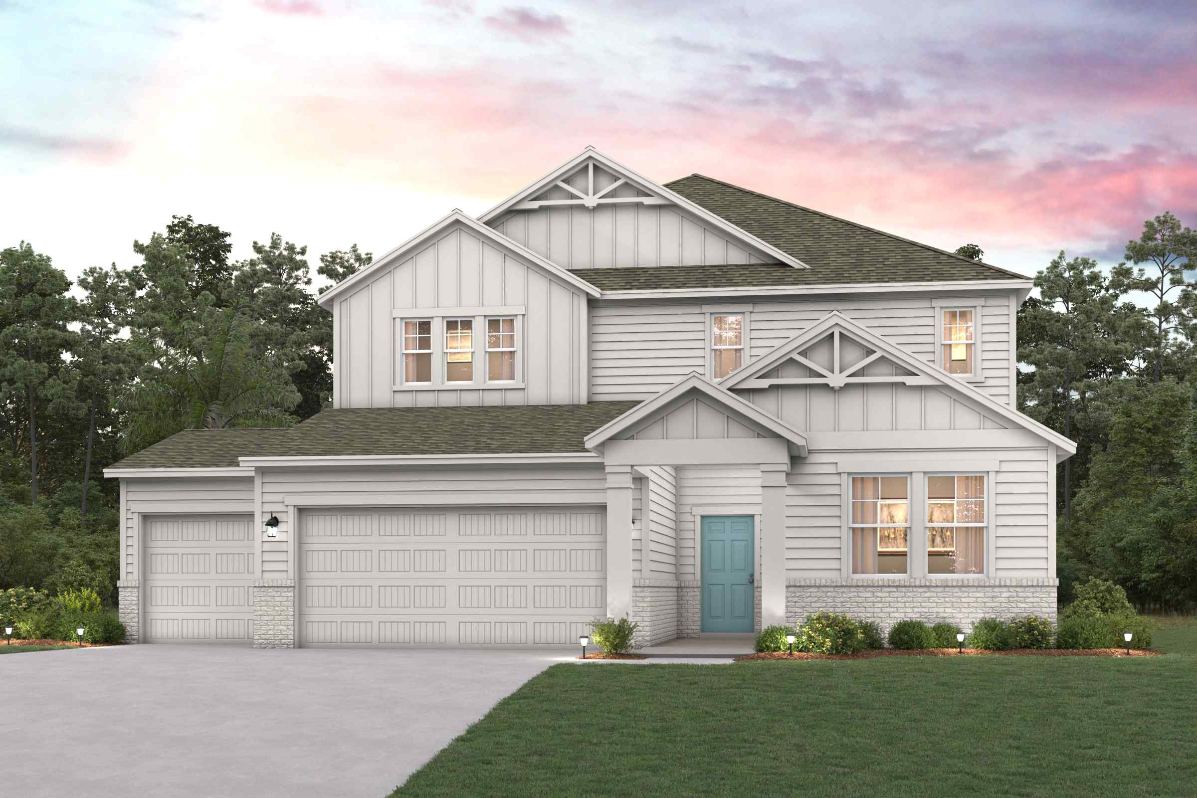 Silver Maple Elevation B22 at Reserve East in Flagler Beach by Century Communities