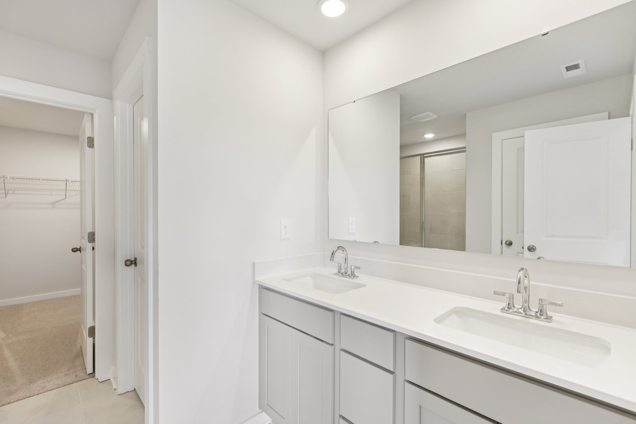 Centennial Primary Bath at Blue Sky Meadows in Monroe, NC