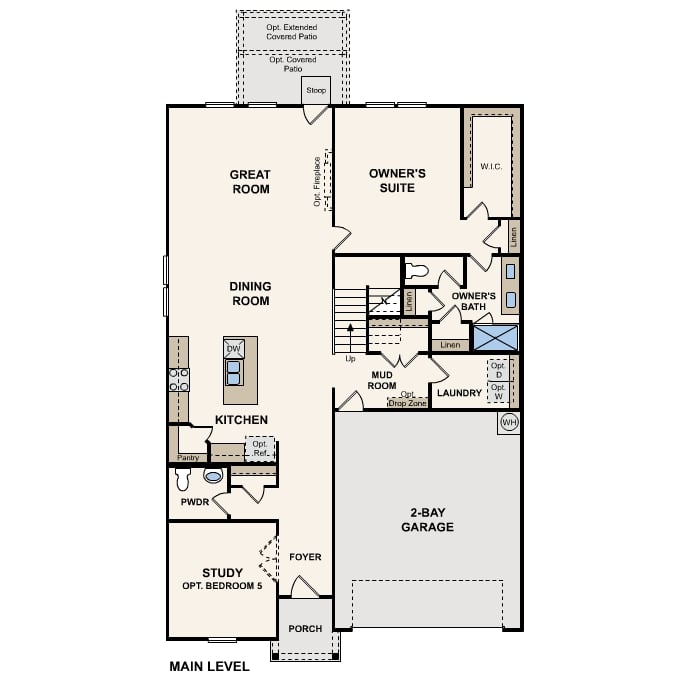 Savannah plan, first floor