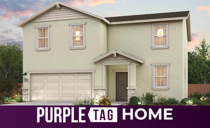 A house with a garage.